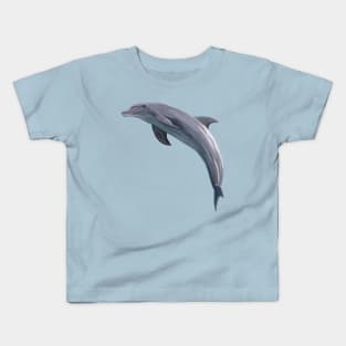 Leaping Bottlenose Dolphin Kids T-Shirt